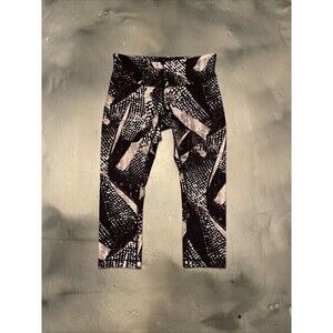lululemon athletica Black and White Patterned Leggings
